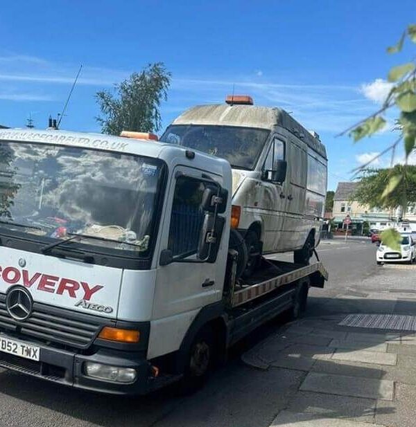 emergency vehicle recovery in Preston