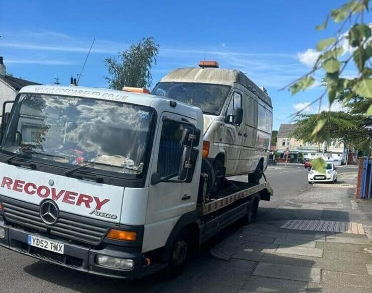 emergency vehicle recovery in Preston